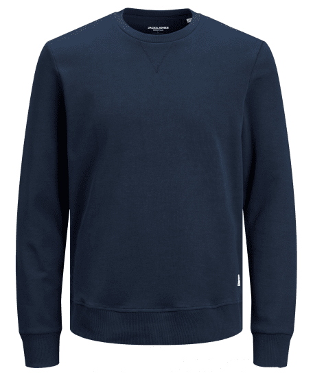 Jack & Jones Basic Sweatshirt Navy Blazer - Bluzy & bluzy z kapturem - Bluzy & Bluzy z kapturem 2XL-12XL