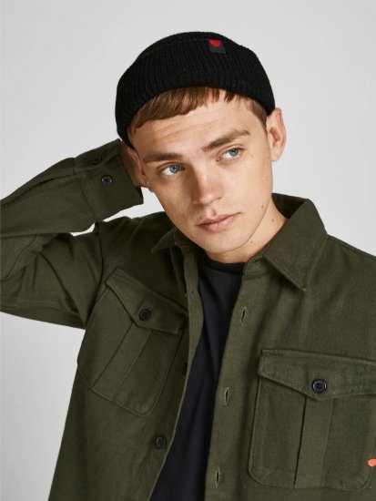 Jack & Jones RDD Royal Czapka Czarna - Czapki - 