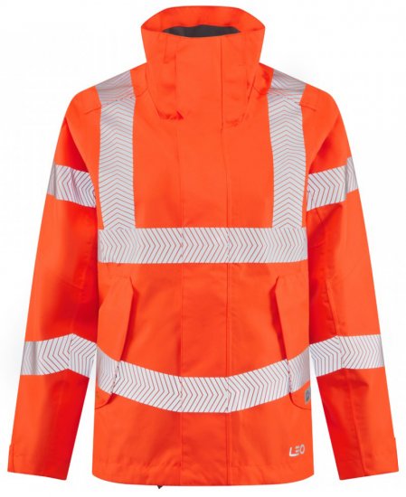 Leo Rosemoor EcoViz 15K Performance+ Breathable Women's Jacket Hi-Vis Orange - Odzież robocza - 