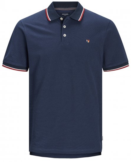 Jack & Jones JPRBLUWIN Polo Navy Blazer - Koszulki polo - Koszulki Polo 2XL-8XL