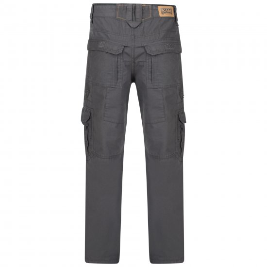 Kam Jeans Cargo pants Grey - Dżinsy & spodnie - Dżinsy i Spodnie - W40-W70