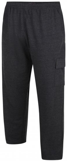 Kam Jeans Lightweight Sweatpants with Cargo pocket Charcoal - Dresy & spodenki dresowe - Dresy & Spodnie Dresowe 2XL-12XL