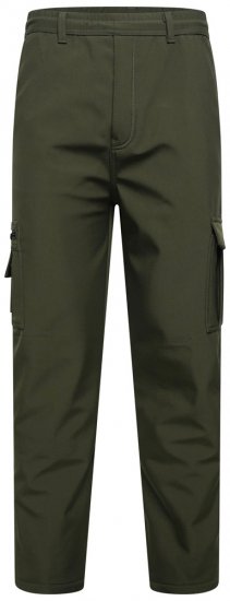Kam Jeans 245 soft shell spodnie z elastycznym pasem khaki - Dżinsy & spodnie - Dżinsy i Spodnie - W40-W70