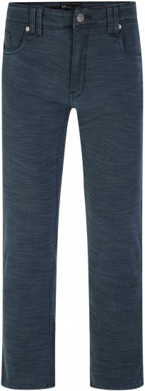 Kam Jeans 264 Slub Weave 5 Pocket Stretch Pants Smokey Blue - Dżinsy & spodnie - Dżinsy i Spodnie - W40-W70