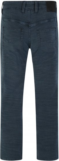 Kam Jeans 264 Slub Weave 5 Pocket Stretch Pants Smokey Blue - Dżinsy & spodnie - Dżinsy i Spodnie - W40-W70