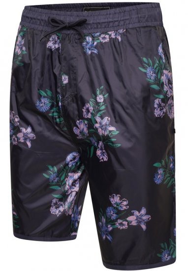 Kam Jeans 3005 Floral Print Swimmers Navy - Bielizna & stroje kąpielowe - Bielizna & Stroje kąpielowe 2XL-8XL