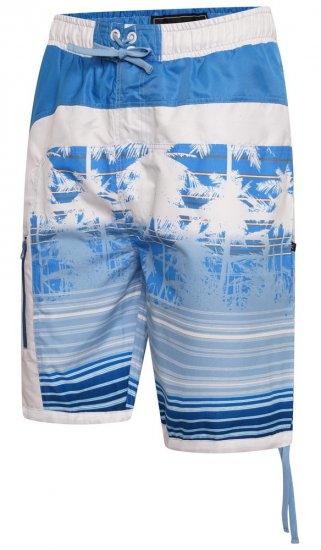 Kam Jeans 3008 Surfer Panelled Swimshorts - Bielizna & stroje kąpielowe - Bielizna & Stroje kąpielowe 2XL-8XL