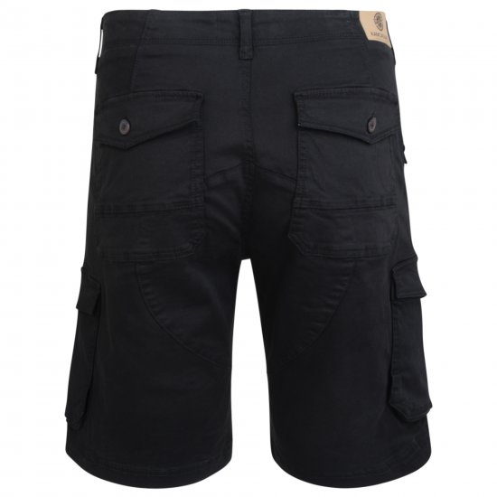 Kam Jeans 320 Cargoshorts Black - Szorty - Szorty W40-W60