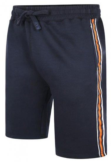 Kam Jeans 3300 Jog Shorts with Side Tape Navy - Dresy & spodenki dresowe - Dresy & Spodnie Dresowe 2XL-12XL