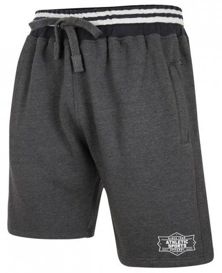 Kam Jeans 3301 Athletic Sports Jog Shorts Charcoal - Dresy & spodenki dresowe - Dresy & Spodnie Dresowe 2XL-12XL