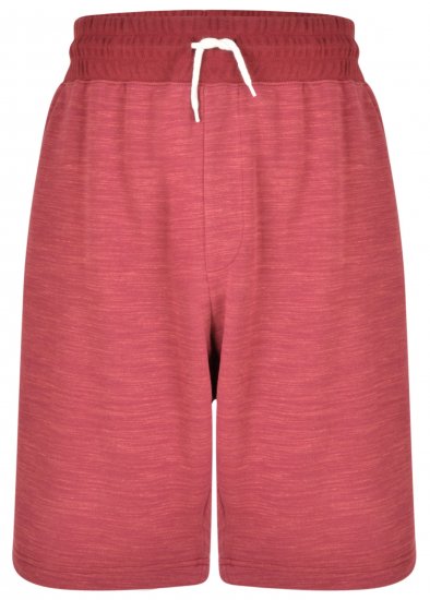 Kam Jeans 331 Melange Jog Shorts Burgundy - Dresy & spodenki dresowe - Dresy & Spodnie Dresowe 2XL-12XL