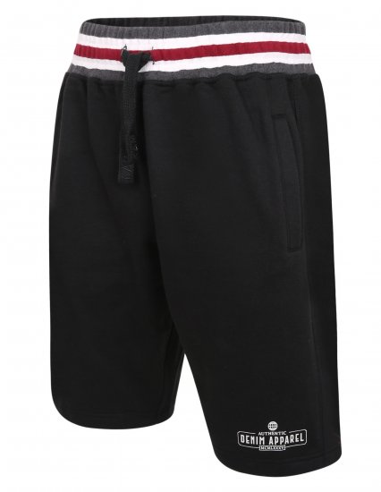 Kam Jeans 344 Jogger Shorts Black - Dresy & spodenki dresowe - Dresy & Spodnie Dresowe 2XL-12XL