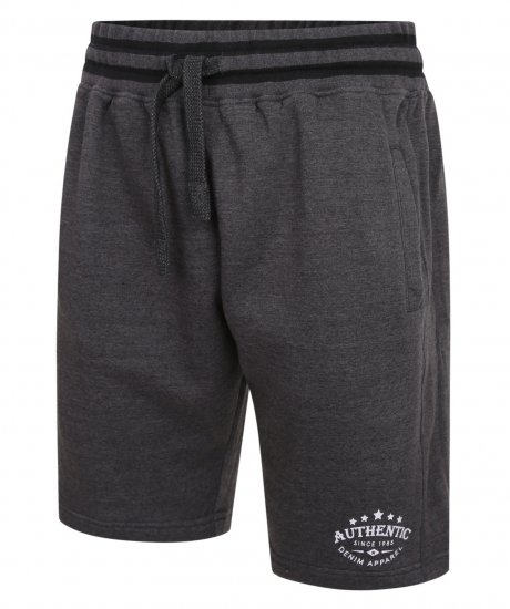 Kam Jeans 345 Authentic Shorts Charcoal - Dresy & spodenki dresowe - Dresy & Spodnie Dresowe 2XL-12XL