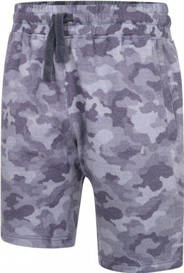 Kam Jeans 346 Camo Sweat Shorts Indigo TALL SIZES - ODZIEŻ MĘSKA MT-6XLT - WYSOKIE-rozmiary