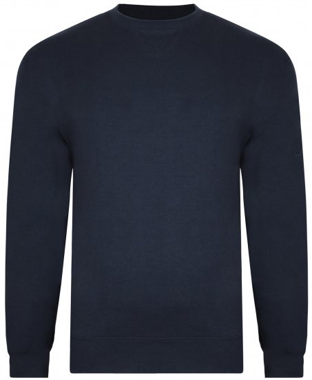 Kam Jeans Sweatshirt Navy - Bluzy & Bluzy z kapturem - Bluzy & Bluzy z kapturem 2XL-12XL