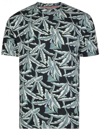 Kam Jeans 5260 T-shirt Navy - Koszulki - T-shirty meskie Duże Rozmiary - 2XL-14XL