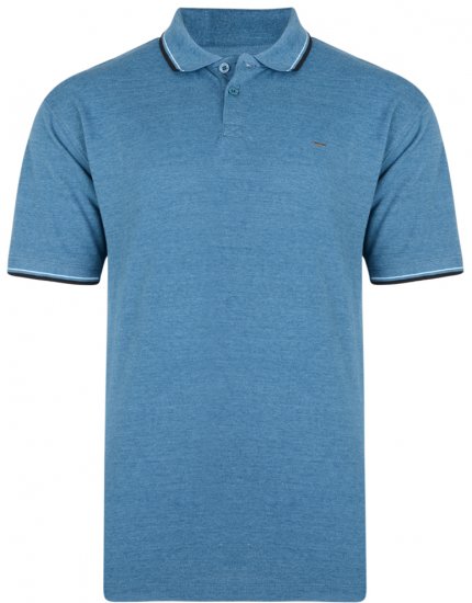 Kam Jeans 5289 Polo Denim - Koszulki polo - Koszulki Polo 2XL-8XL