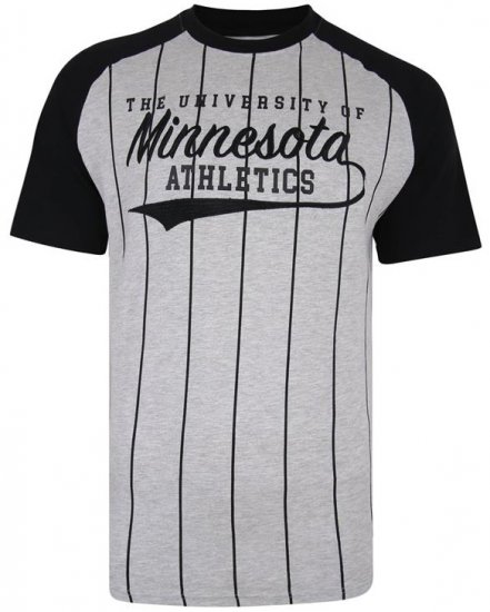 Kam Jeans 5362 Minnesota Baseball T-shirt - Koszulki - T-shirty meskie Duże Rozmiary - 2XL-14XL
