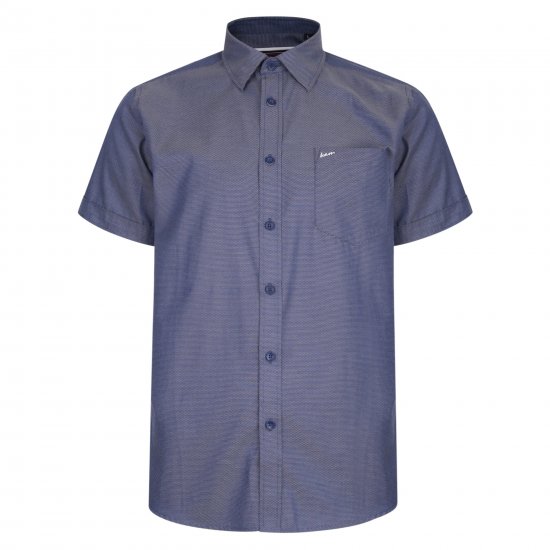 Kam Jeans 6203 Smart/Casual Shirt Indigo - Koszule - Koszule 2XL-10XL