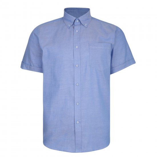 Kam Jeans 6205 Fresh Summer Shirt Blue - Koszule - Koszule 2XL-10XL