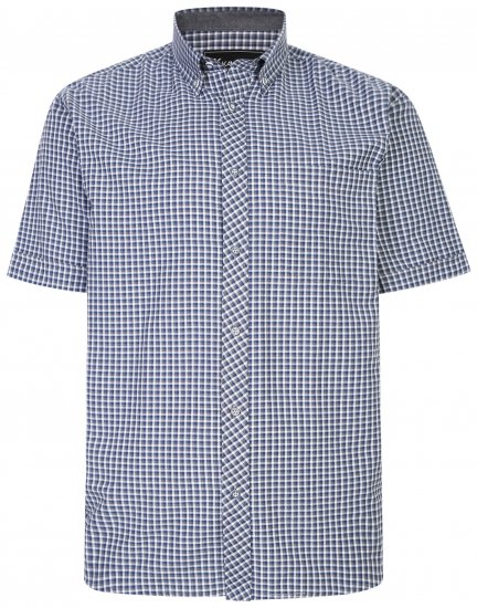 Kam Jeans 6219 Short sleeve Shirt Charcoal - Koszule - Koszule 2XL-10XL
