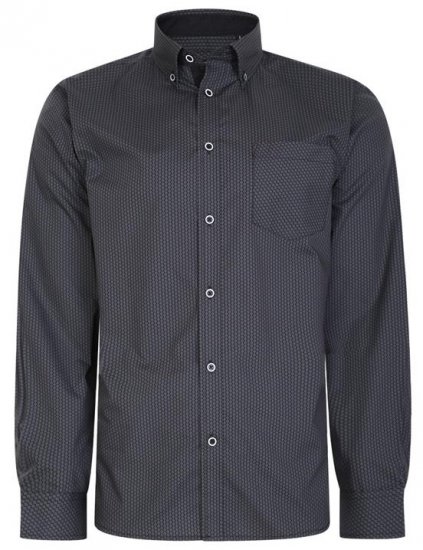 Kam Jeans 6226 LS Casual Shirt Charcoal - Koszule - Koszule 2XL-10XL