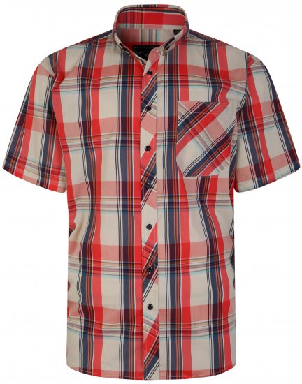 Kam Jeans 6255 Short sleeve Shirt Multi colour - Koszule - Koszule 2XL-10XL