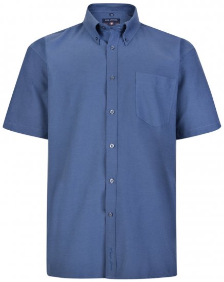 Kam Oxford Shirt Short sleeve Navy - Koszule - Koszule 2XL-10XL