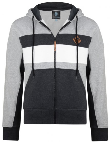 Kam Jeans 701 Cut and Sew Hoodie Grey - Bluzy & bluzy z kapturem - Bluzy & Bluzy z kapturem 2XL-12XL