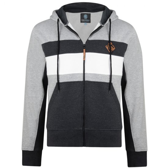 Kam Jeans 701 Cut and Sew Hoodie Grey - Bluzy & bluzy z kapturem - Bluzy & Bluzy z kapturem 2XL-12XL