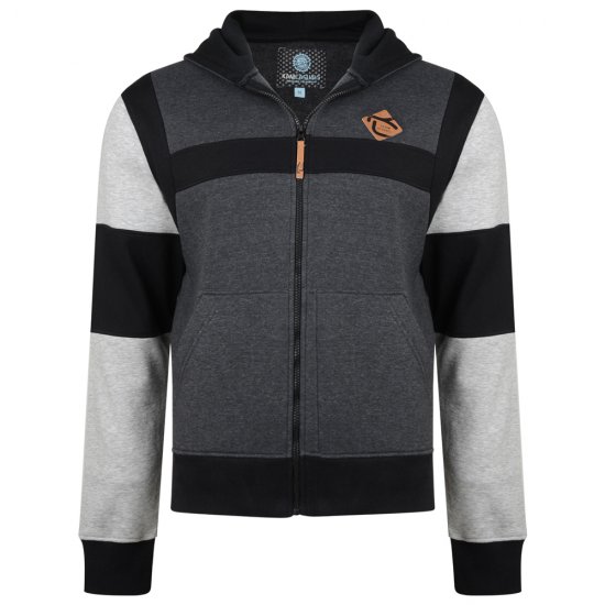 Kam Jeans 702 Cut and Sew Hoodie Charcoal - Bluzy & bluzy z kapturem - Bluzy & Bluzy z kapturem 2XL-12XL