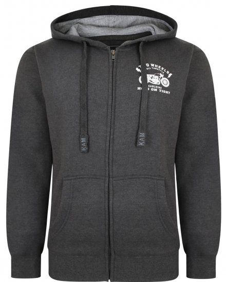 Kam Jeans 7043 Full Throttle Hoodie - Bluzy & bluzy z kapturem - Bluzy & Bluzy z kapturem 2XL-12XL