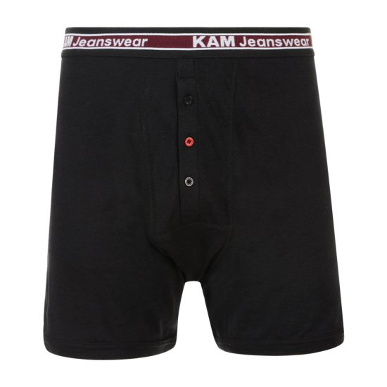 Kam Jeans Boxershorts Black, Grey, Navy 3-Pack - Bielizna & stroje kąpielowe - Bielizna & Stroje kąpielowe 2XL-8XL