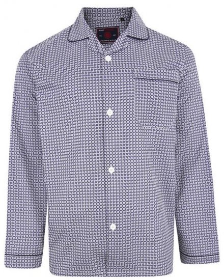 Kam Jeans 879 Dobby Print Pyjama Set - Bielizna & stroje kąpielowe - Bielizna & Stroje kąpielowe 2XL-8XL