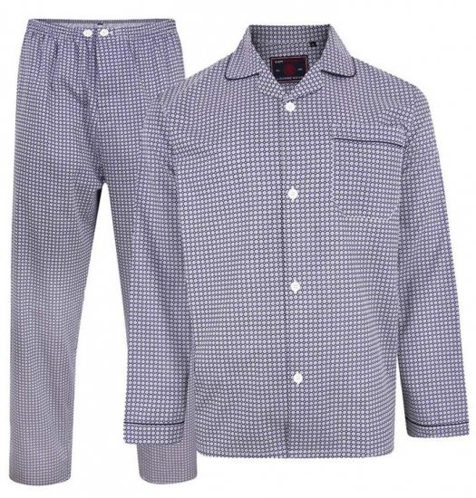 Kam Jeans 879 Dobby Print Pyjama Set - Bielizna & stroje kąpielowe - Bielizna & Stroje kąpielowe 2XL-8XL