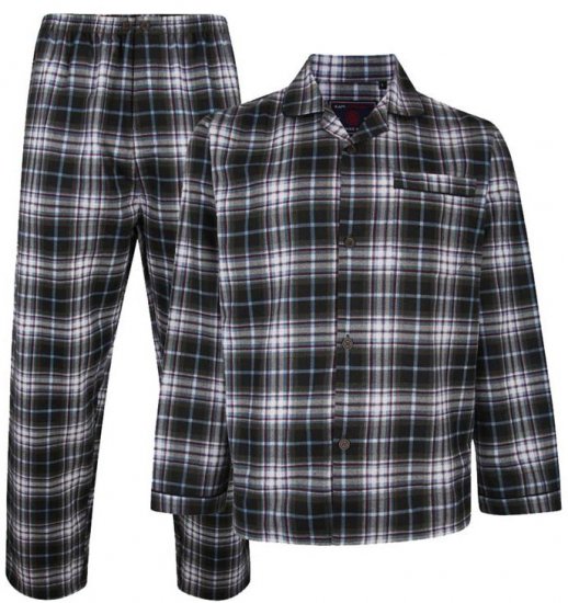Kam Jeans 880 Flannel Pyjama Set - Bielizna & stroje kąpielowe - Bielizna & Stroje kąpielowe 2XL-8XL