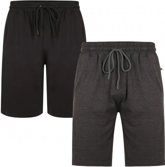 Kam Jeans 885 Jersey Shorts Twin Pack - Dresy & spodenki dresowe - Dresy & Spodnie Dresowe 2XL-12XL