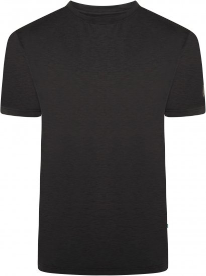 Kam Jeans AP001 XT Active Performance Marl Tee Black - Koszulki - T-shirty meskie Duże Rozmiary - 2XL-14XL