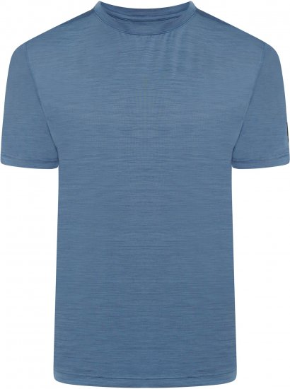 Kam Jeans AP001 XT Active Performance Marl Tee Royal Blue - Koszulki - T-shirty meskie Duże Rozmiary - 2XL-14XL