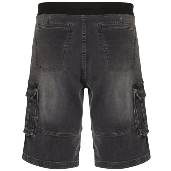 Kam Jeans Dito Denim Shorts Charcoal - Szorty - Szorty W40-W60