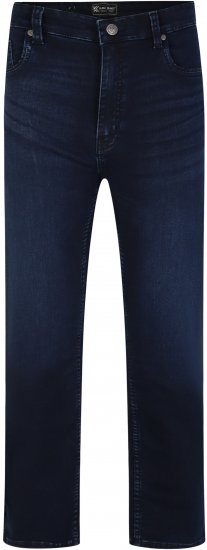 Kam Jeans Nunez Knitted Denim Stretch Fashion Jeans Dark Blue - Dżinsy & spodnie - Dżinsy i Spodnie - W40-W70