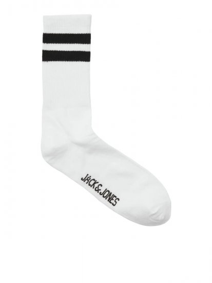 Jack & Jones Travis Skarpety tenisowe Biały 3-pack - Bielizna & stroje kąpielowe - Bielizna & Stroje kąpielowe 2XL-8XL