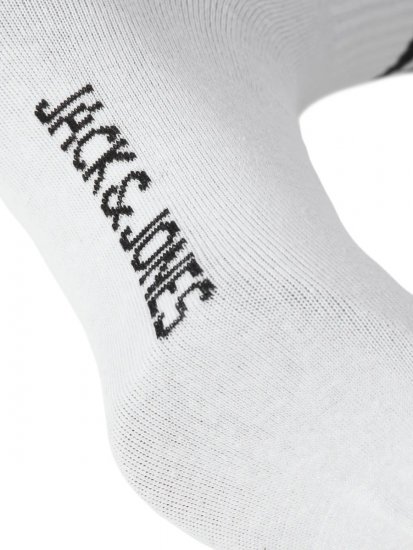 Jack & Jones Travis Skarpety tenisowe Biały 3-pack - Bielizna & stroje kąpielowe - Bielizna & Stroje kąpielowe 2XL-8XL
