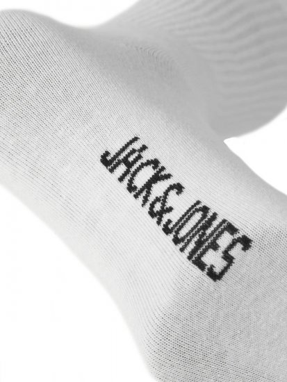 Jack & Jones Basic Skarpety tenisowe Biały 5-pack - Bielizna & stroje kąpielowe - Bielizna & Stroje kąpielowe 2XL-8XL