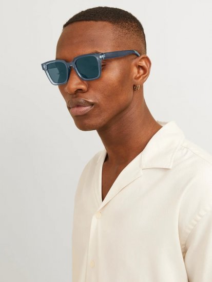 Jack & Jones Pontus Okulary przeciwsłoneczne Ciemnoszara - Okulary przeciwsłoneczne - 