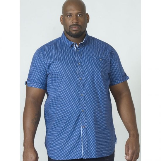 D555 Bobby Short Sleeve Shirt - Koszule - Koszule 2XL-10XL