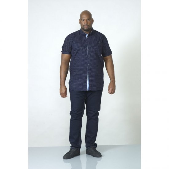 D555 Kurt Printed Short Sleeve Shirt - Koszule - Koszule 2XL-10XL