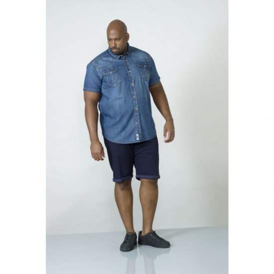 D555 Mike Denim Shirt - Koszule - Koszule 2XL-10XL