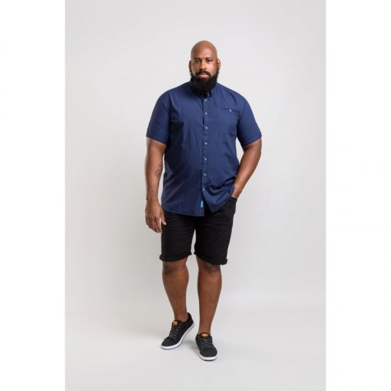 D555 Wesson Shirt Navy - Koszule - Koszule 2XL-10XL