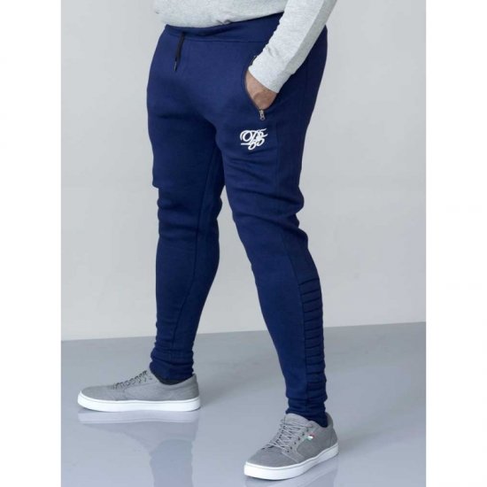 D555 Javier Fashion Sweatpants Navy - Dresy & spodenki dresowe - Dresy & Spodnie Dresowe 2XL-12XL